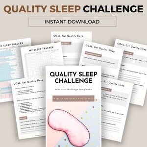Kwaliteitsslaapuitdaging, slaapkwaliteittracker, slaapuitdaging, slaaptrackerplanner, verhuisplanner, checklist voor thuis. Geestelijke gezondheidsformulier.