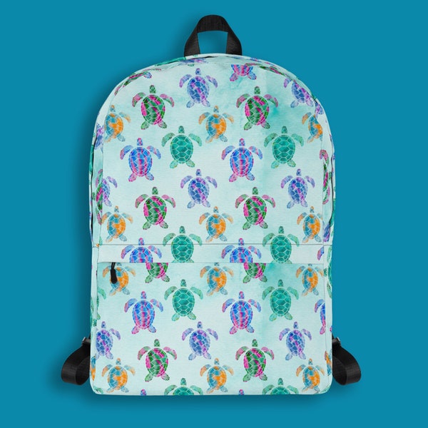 Turtle Backpack - Etsy