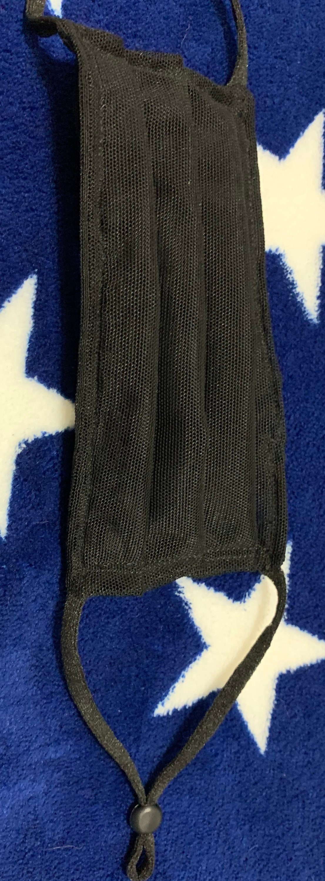 Youth Black 2 Layers Mesh Mask