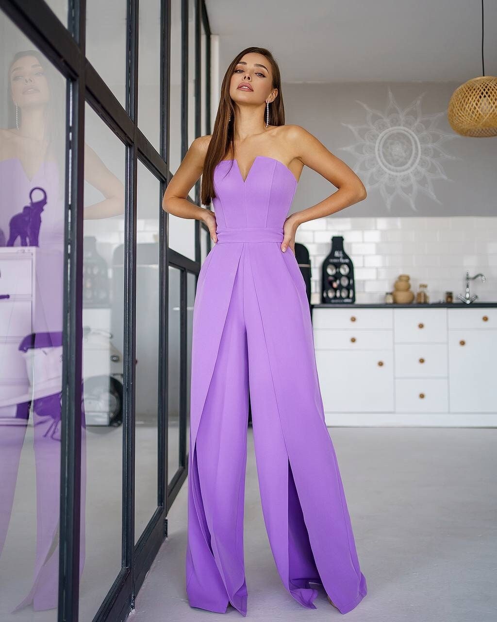Mauve jumpsuit wedding cheap