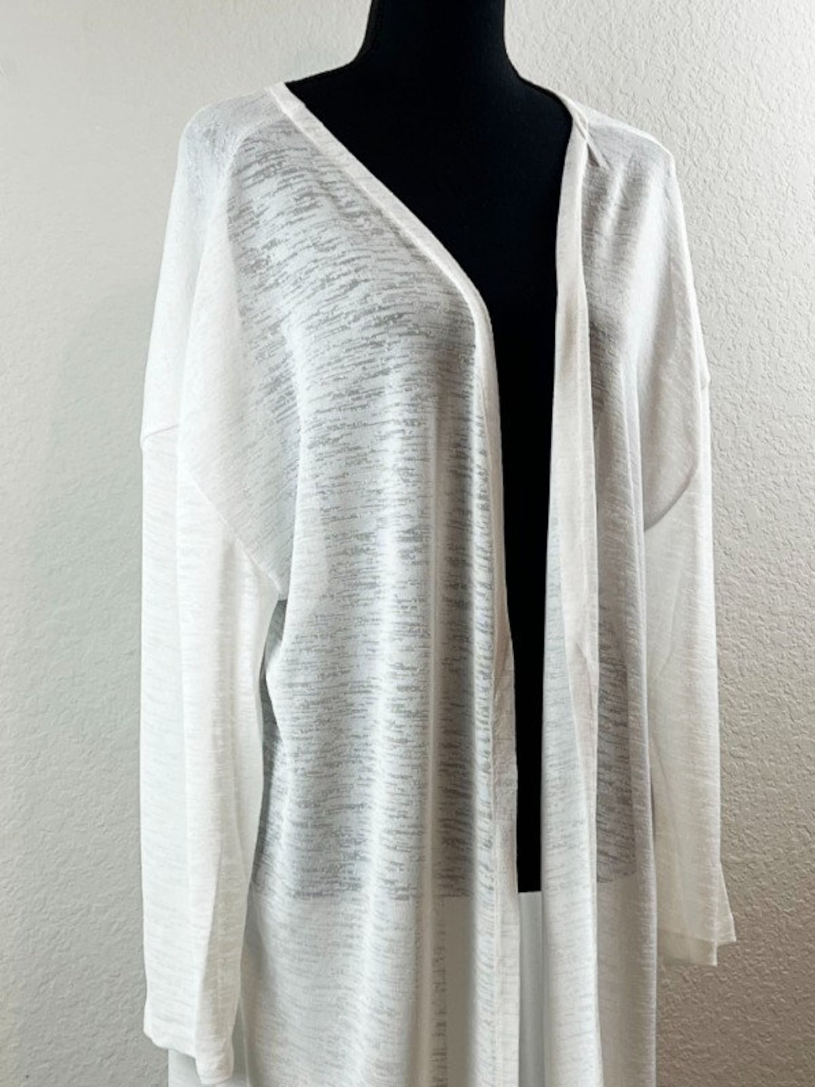 Guilty Beach Neutral Sands Printed Kimono