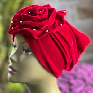 Rose Turban - Etsy display picture 1