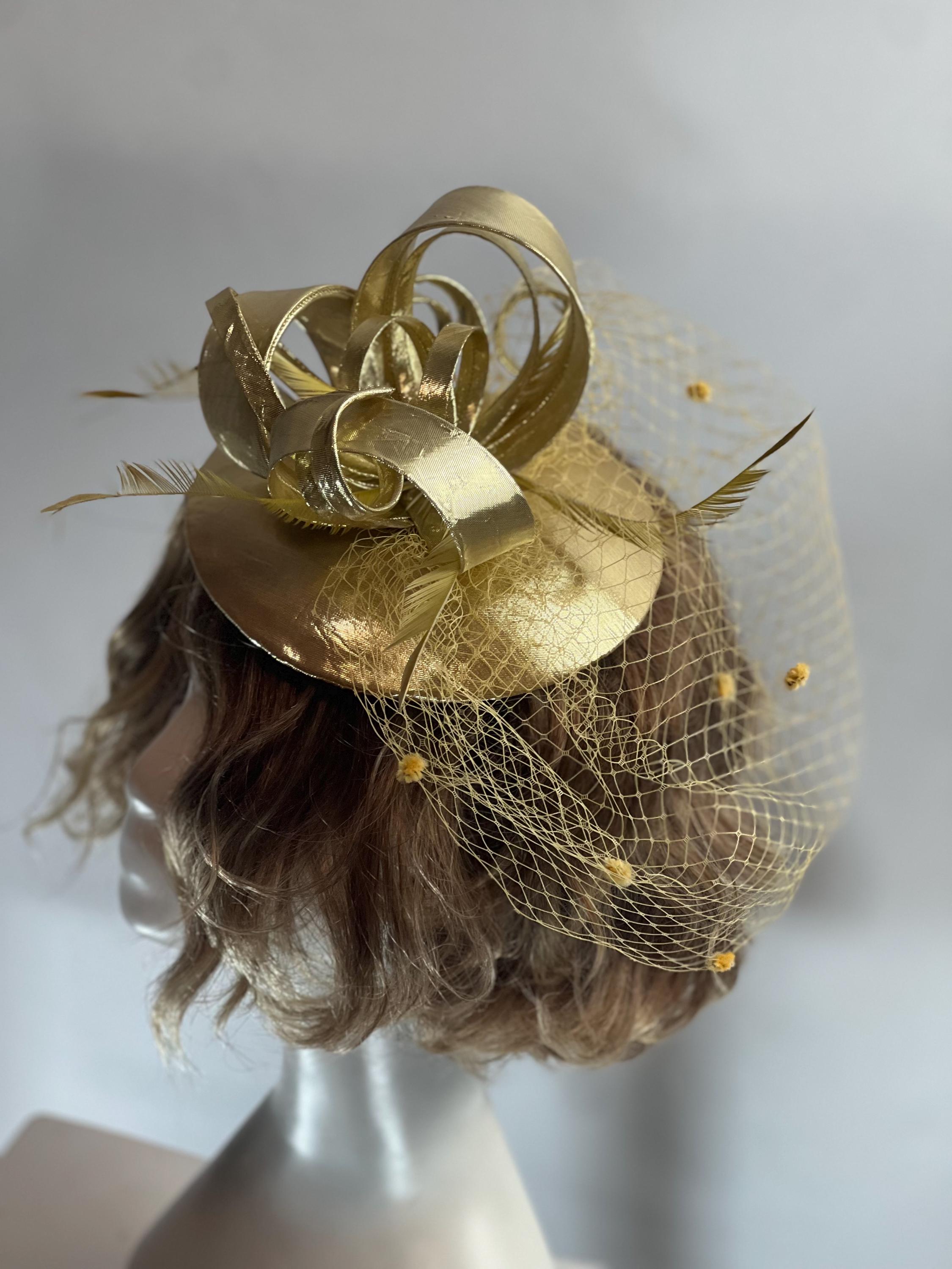 Rose Gold Fascinator - Etsy display picture 3