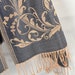 royal blue pashmina shawl