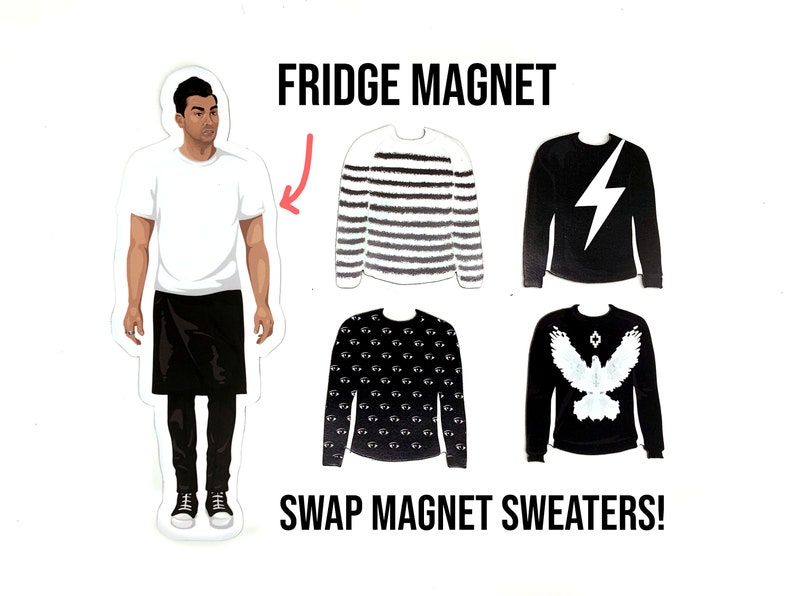Fridge Magnet Doll
