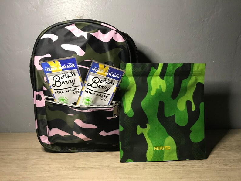 Basic Stoner Pack mini Backpack Wraps Smell Proof Bag Etsy UK