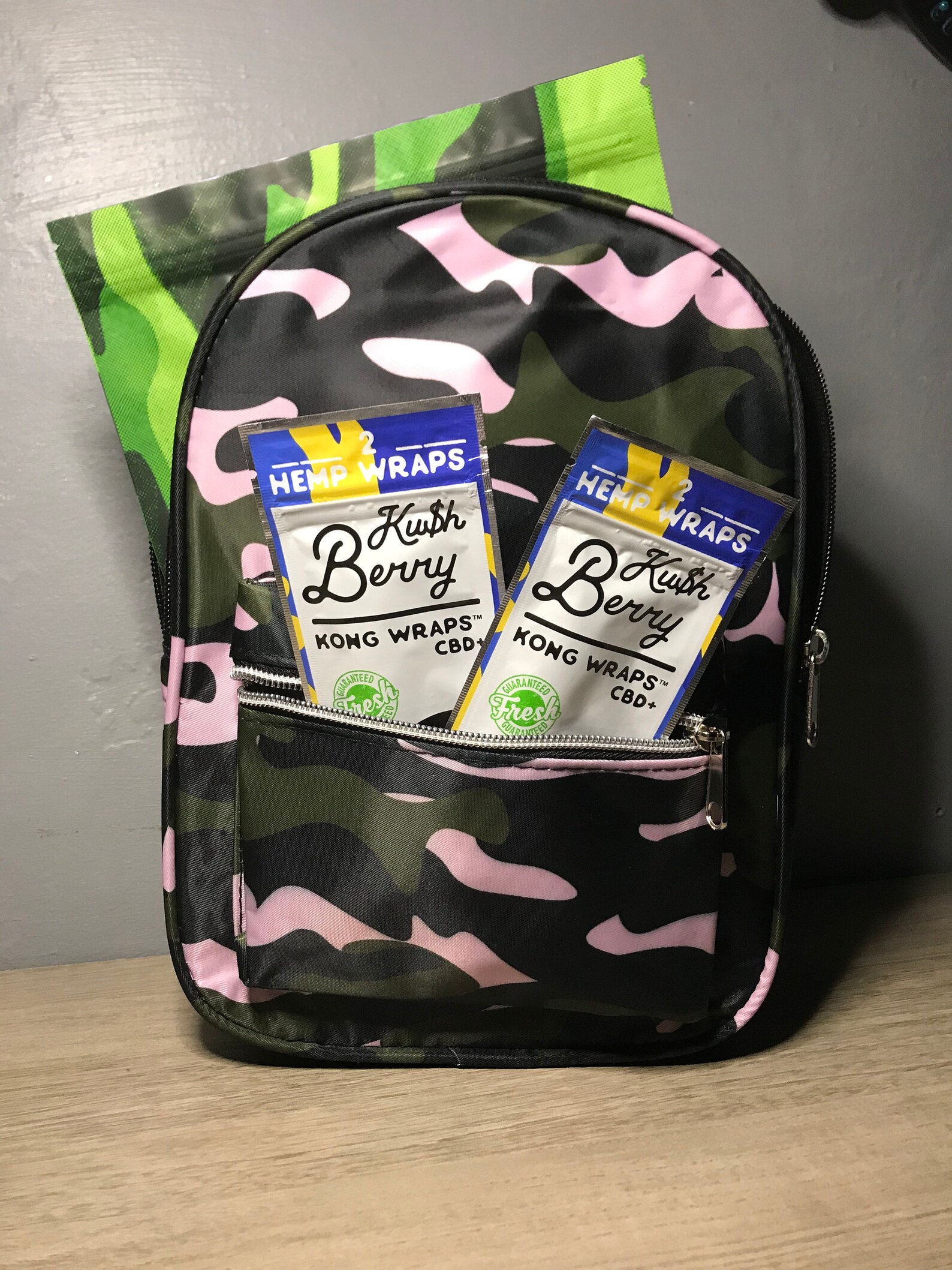 Basic Stoner Pack mini Backpack Wraps Smell Proof Bag Etsy