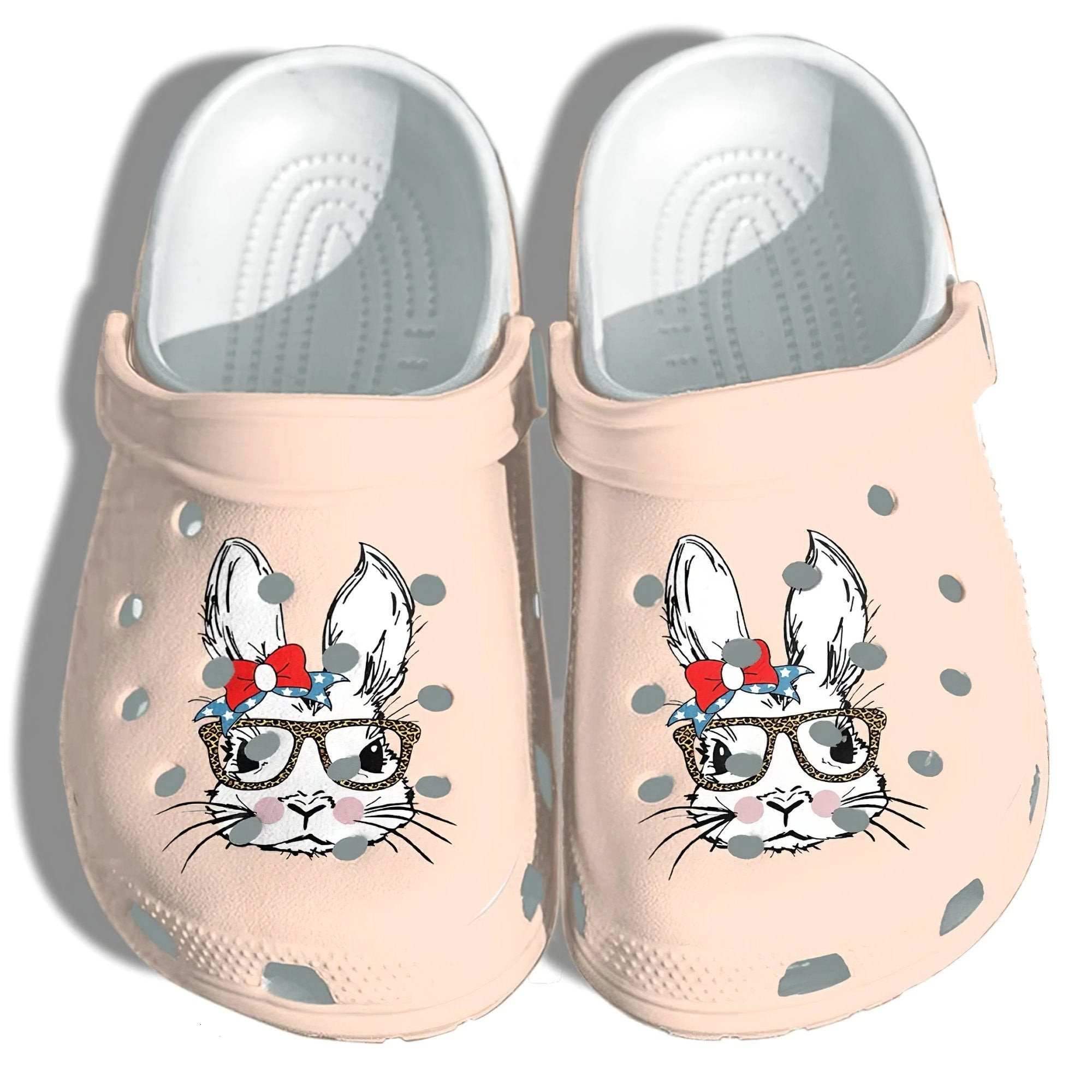 Rabbit Bunny Crocs Shoes Cute Rabbit Happy Easter Day 2021 Etsy