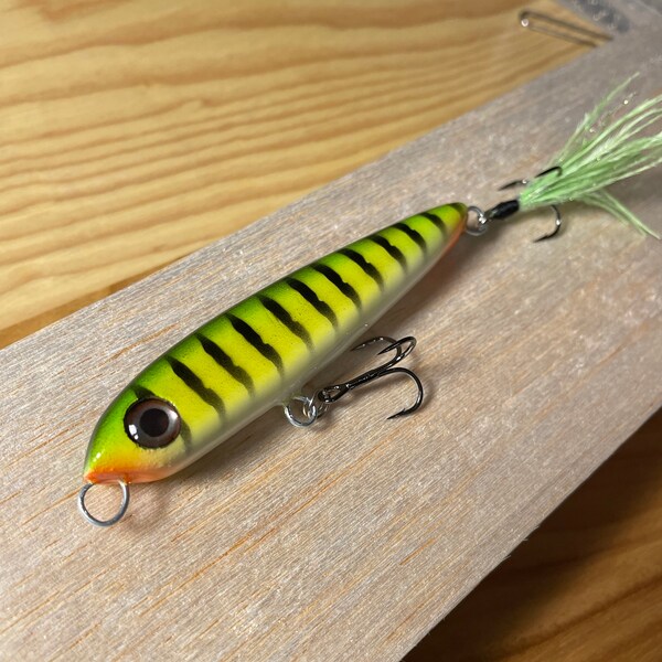 Wooden Fishing Lure Etsy