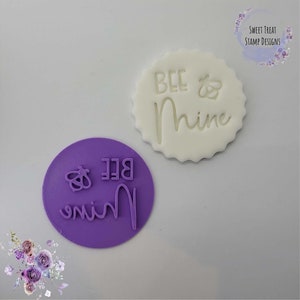 Bee Mine バレンタインデー フォンダン スタンプ エンボッサー