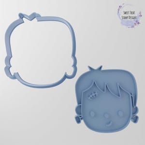 Ensemble d&#39;estampes et d&#39;emporte-pièces pour fondant Halloween Frankenstein pour enfants