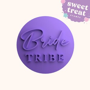 Bride Tribe Fondant Stamp Embosser