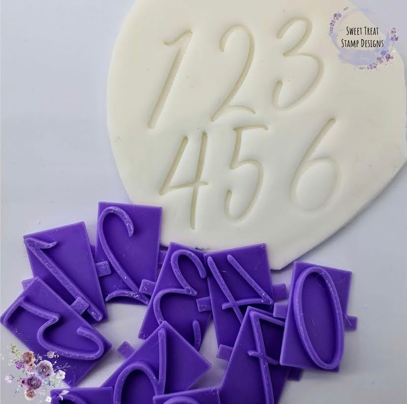 Letter Stamps Lower Case & Upper Case, 5mm 7mm Plastic Alphabet, Numbers,  Punctuation, Text Symbols Clay, Cookie Dough, Fondant, Cake 