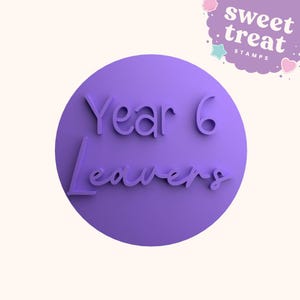 School Leavers Teacher Fondant Stamp Embosser