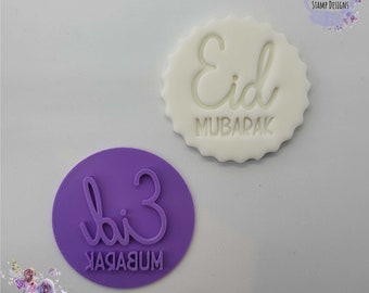Eid Mubarak Fondant Stempelprägung