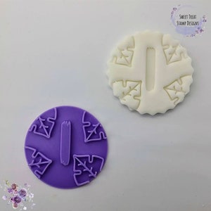 Custom Number Fondant Stempel - Wild One Themed