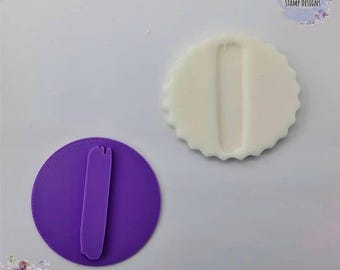 Customer number V3 fondant stamp