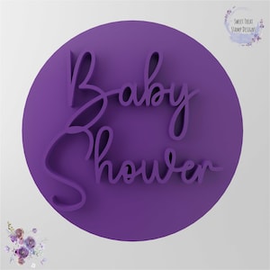 Embosseur de biscuits Baby Shower