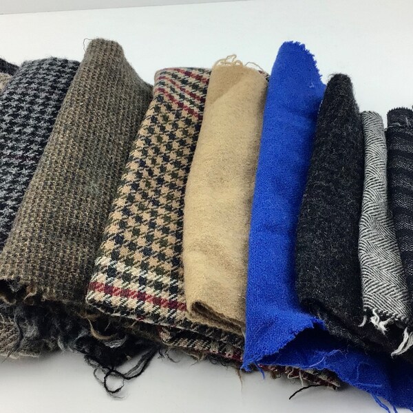 Wool Scraps Etsy