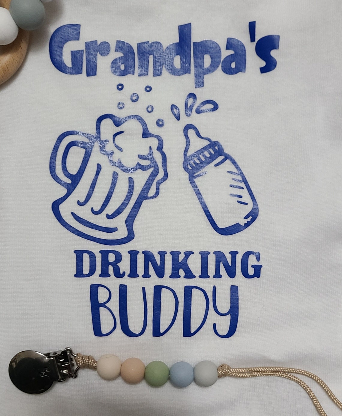 Grandpa's Drinking Buddy Shirt Funny Toddler Shirt Cute | Etsy
