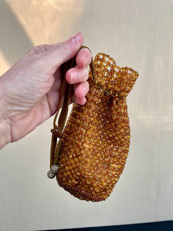 Beaded Drawstring Bag - image 5