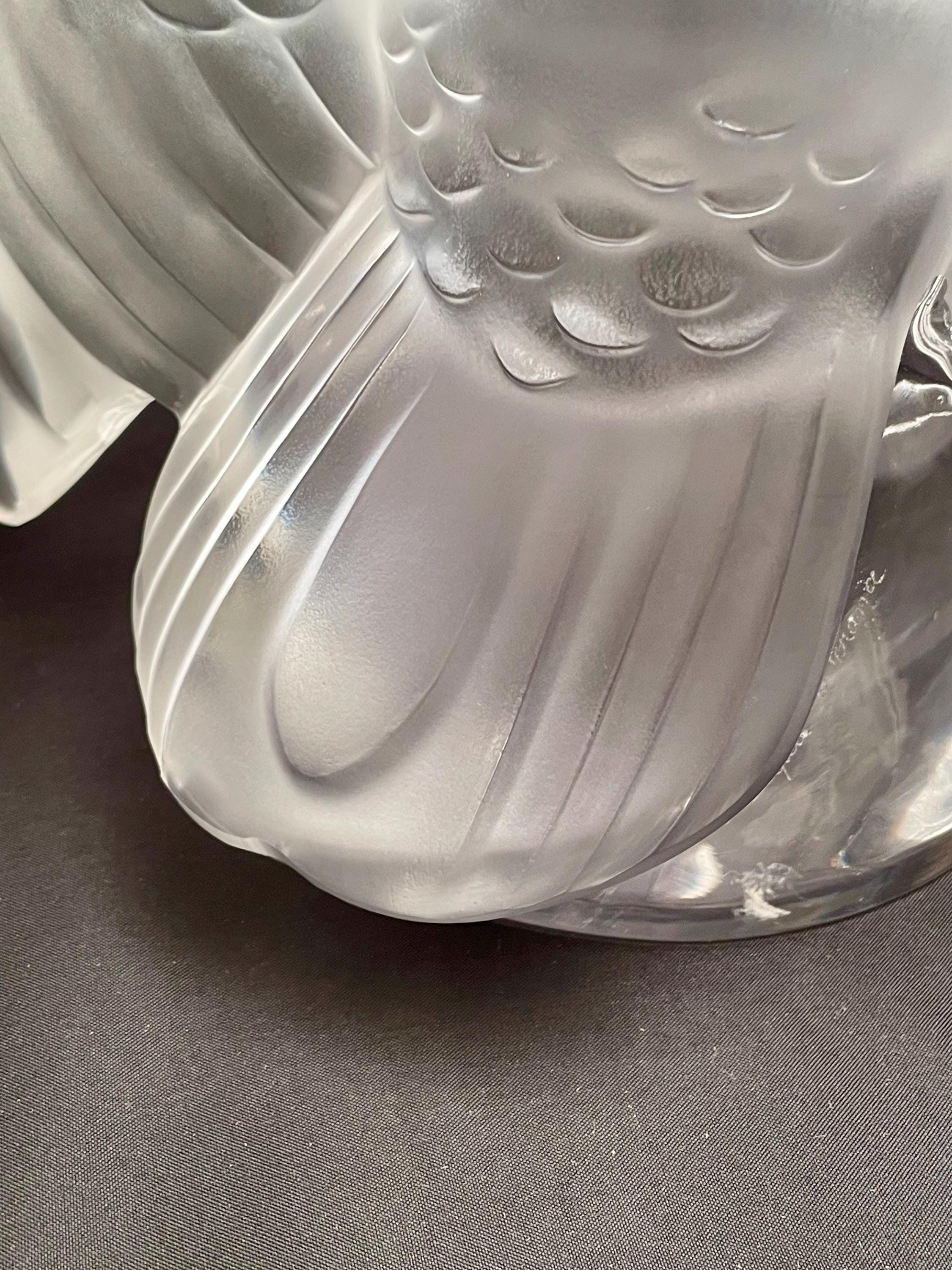 OLD LALIQUE フロストクリスタル女性像と白鳥 OLD LALIQUE フロストクリスタル女性像と白鳥 【公式通販】