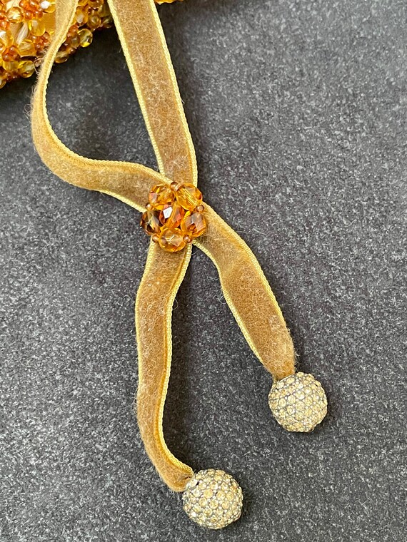 Beaded Drawstring Bag - image 3