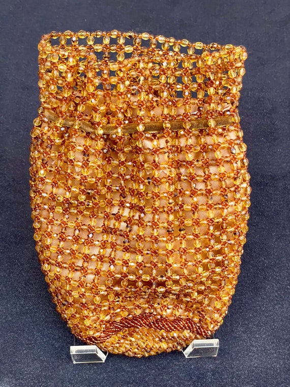Beaded Drawstring Bag - image 2