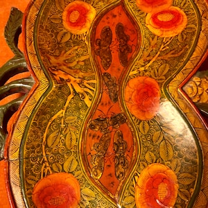 Chinoiserie Wood Platter or Tray - circa 1900’s