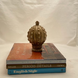 Finial with Faux Finish