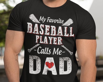 Baseball Dad T-Shirt, Baseball Fan Shirt Baseball Dad Shirt, Gift for Grandad, Fathers Shirt, Birthday Baseball shirt, Sports Dad