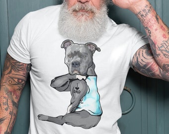 Dog Dad T Shirt, Funny Dog Shirt, Men's Dog T shirt, Gift for Dog Lovers, Shirt for Dog Owners, Gift for Dog Owner, Bulldog Dad Gift