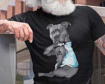 Dog Dad T Shirt, Funny Dog Shirt, Men's Dog T shirt, Gift for Dog Lovers, Shirt for Dog Owners, Gift for Dog Owner, Bulldog Dad Gift