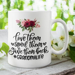 Grandma Mug, Grandmother Gift, Mother’s Day Gift, Grandma Gift, Grandma Birthday Gift, Nana Gift, Nana Mug, Best Nana Ever Mug