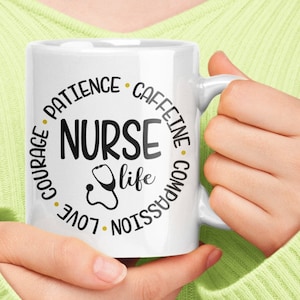 Nurse Mug, Registered Nurse Mug, RN Mug, Registered Nurse Gifts, Registered Nurse Cup, RN Coffee Mug, Registered Nurse Graduation Gifts