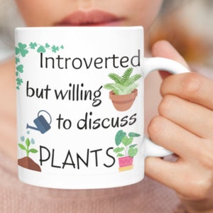 Plant Mom Mug, Birthday Gift for Plant Lover, Plant Lover Coffee Mug, Gifts for Plant Lover, Plant Dad Mug, House Plant Lover Tea Cup