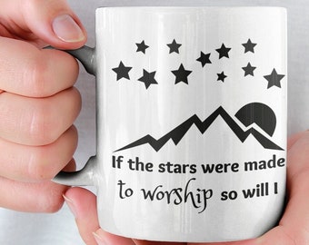 BibelVers Tasse, christliche Kaffeetasse, Inspirierende Zitat Tasse, Motivierende Tasse, Religion Geschenk, Jesus Tasse, Glaube Teetasse