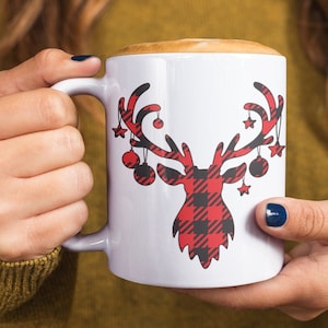 Merry Christmas Mug, Funny Xmas Gift, Christmas mugs, Winter Mug, Xmas gifts for Her, Merry Xmas, Christmas Coffee Mug, Reindeer Mug