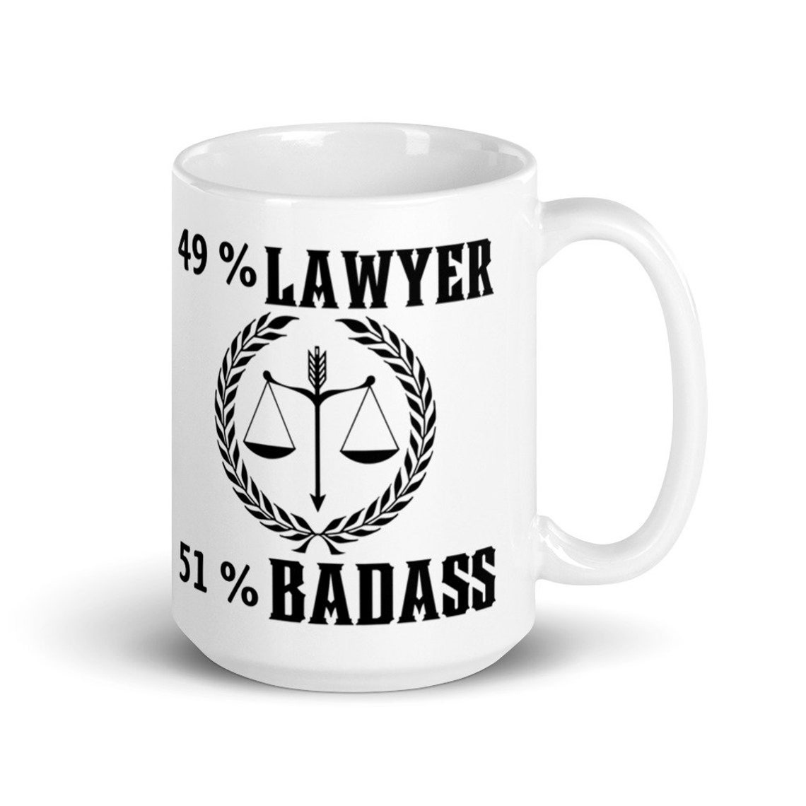 Lawyer Ceramic Mug Lawyer Coffee White Mug Awesome Lawyer Etsy France