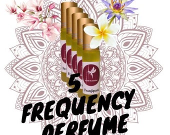 Collection of 5 Natural frequencies Perfumes in a price of 3