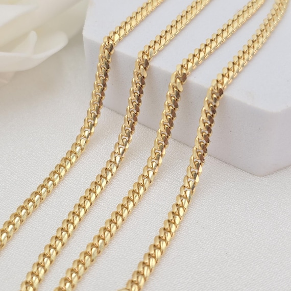 Catena A Maglia Cubana Miami Con Diamante Da Laboratorio Ghiacciato Placcato In - Foto 8