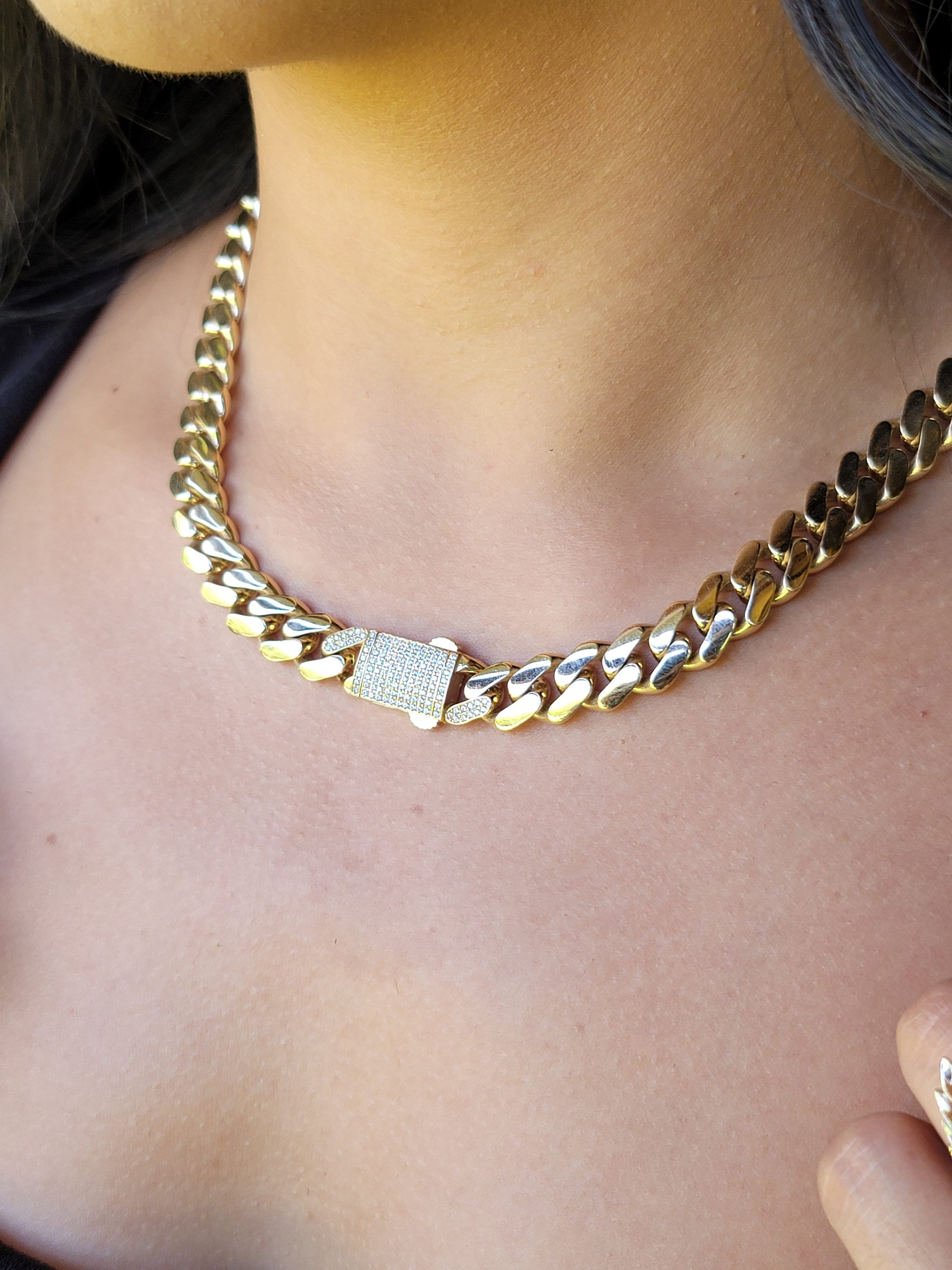 Gold chain - Etsy