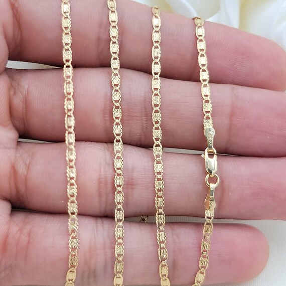 14k solid 2024 gold chain price