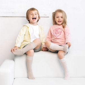 Baby toddler children knee high socks
