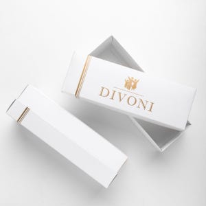 Presentinslagningstillbehör, Premium presentask, Elegant presentförpackning, Färdig att ge bort, Lyxig vit presentask för strumpor och strumpbyxor