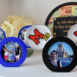 Interchangeable 3D printed Magical Ear Picture Frame (ears NOT included)/ Magical Home decor/ Mouse ears decor