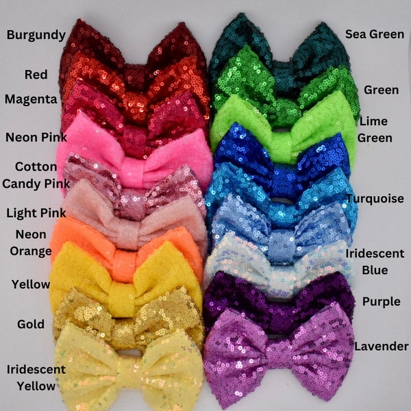 Sequin Bow Attachment