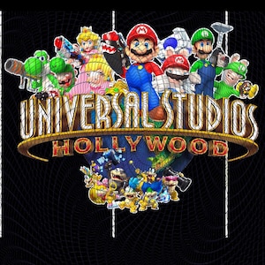 Universal Studios Hollywood Mario World PNG