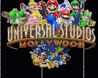 Universal  Studios Hollywood Mario World PNG