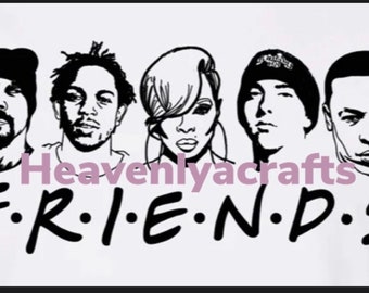 Superbowl Friends Half time Show SVG,PNG,JPG clip art Digital download